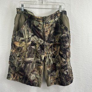 Fishouflage men’s bass fishing camouflage shorts SZ L
